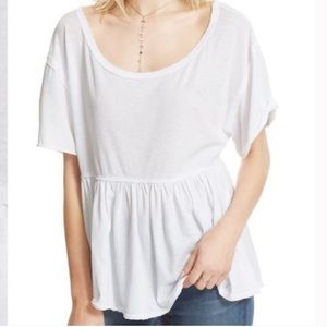 Free People We The Free Odyssey Peplum Tee
